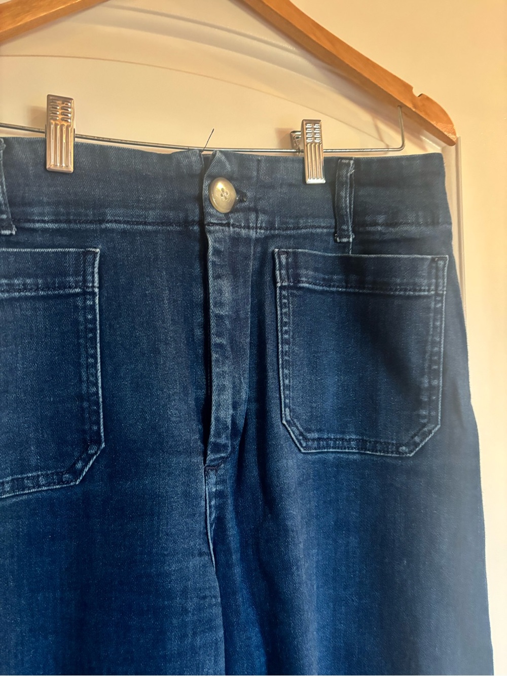 Maeve cropped Colette pants size 31. Indigo blue. GUC - Picture 2 of 9